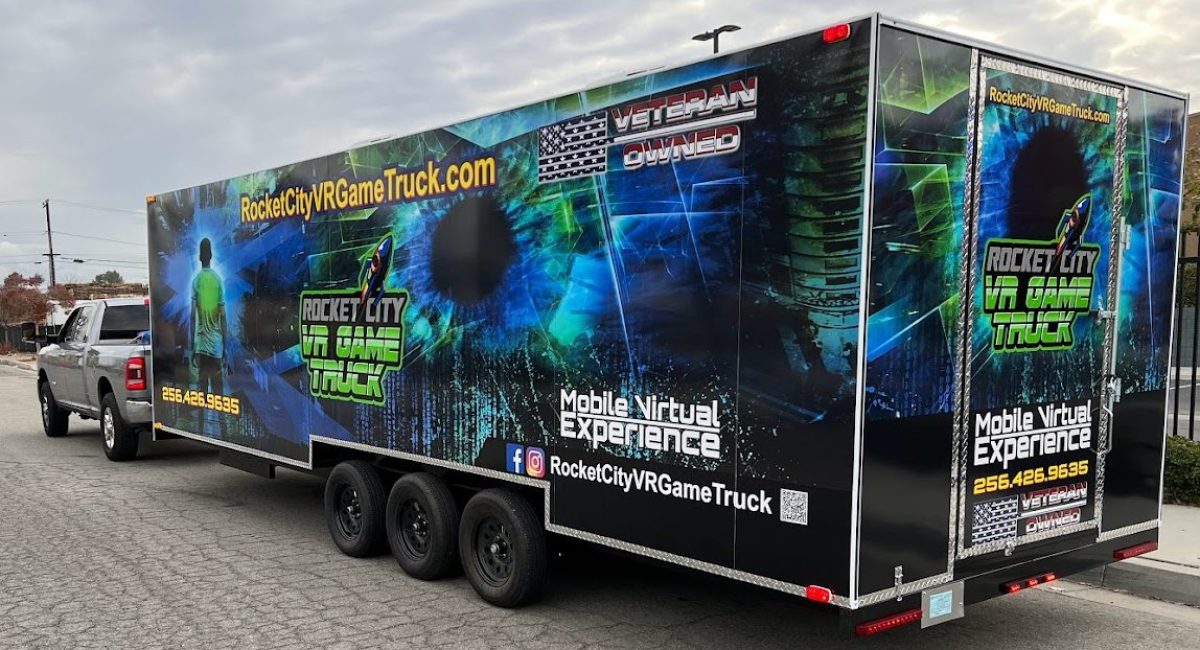 rocket city vr game truck virtual reality